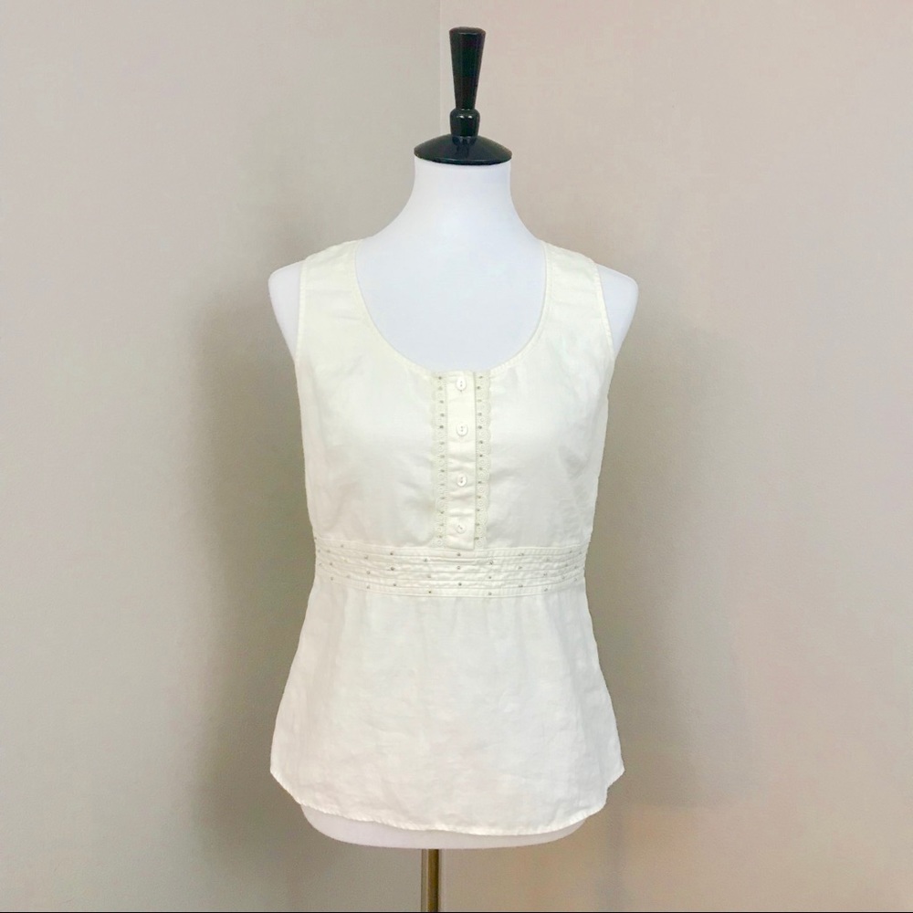 Segrid Olsen linen top